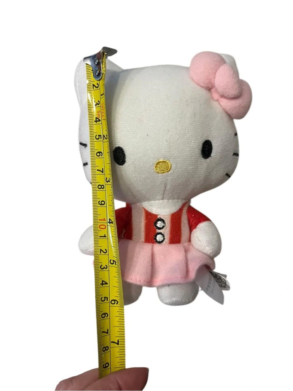 Sanrio Hello Kitty Fiesta 2014 Pink Bow Plush Toy - Cute Kids Character Doll